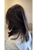 海外ブラウン☆ミディアムレイヤー