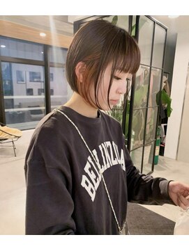 ラヴィズム 松崎店(LUVISM) ダブルカラー/ミニボブ/切りっぱなし東区松崎