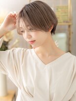 カバーヘア ブリス 大宮西口(COVER HAIR bliss) グレーベージュ外国人風前下がり丸みショートc4大宮