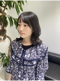 コテ巻き風デジタルパーマ