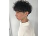 【men's】メンズカット＋パーマ＋ハホニコ3Step tr