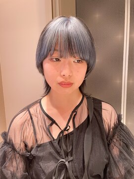 ロンドシェリ 仙台(Lond Cheri) レイヤーカット デザインカラー ウルフ ケアブリーチ