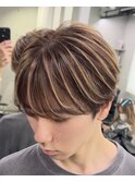 メンズハイライト/メンズバレイヤージュ