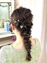 ジェネータ 新横浜店(GENETA)&nbsp;編みおろしヘア【新横浜/ヘアセット】