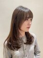 シーループユナイテッドアトリエ(C-LOOP UNITED ATELIER) お顔が映えるレイヤースタイル*ワンカールでふんわりがかわいい