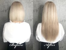 ｢ボブからでも自然に馴染む」シールエクステ☆人気の”レミーシールエクステ”の取り扱いも◎