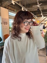 ファンファンバイルー 岐阜(fan fun by Rooo)&nbsp;レイヤーパーマウルフパーマ岐阜パーマ