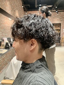 オーガニック アトリエ 大宮(organic+atelier) 20代30代定番波巻きツイストスパイラルパーママッシュショート