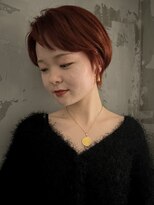 キャロルガーデンズ ボコカ 表参道(Carroll Gardens bococa)&nbsp;ショート、オレンジ