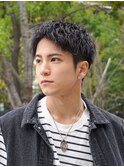 ダークアッシュ/韓国マッシュ/ニュアンスパーマ[池袋駅/men's]