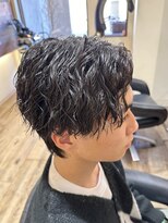 インフィニティー infinity HAIR SPACE BLOOM ツイストスパイラルパーマ/センターパート/ウルフパーマ