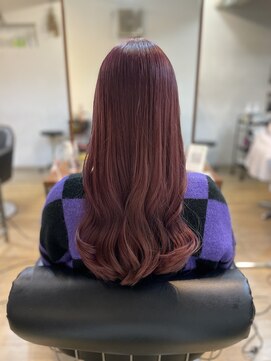 アオゾラヘアーカミノウラ(AOZORA HAIR kaminoura) ピンクラベンダー