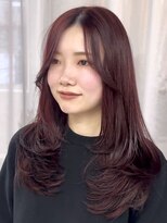 カフネヘアー(Cafune' hair)&nbsp;ボルドーレイヤーカット♪