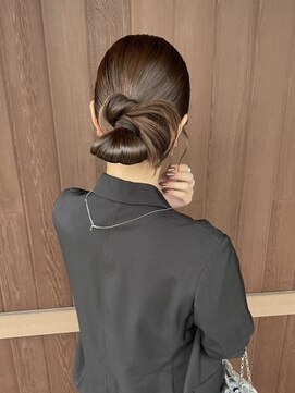 カッツ 笠岡店(CUT S) ツヤツヤシニヨン！カチモリプラス