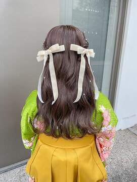 ヘアー アイス カンナ(HAIR ICI Canna) 10代20代卒業式や成人式に☆着付けも可能です!詳しくはdmから♪