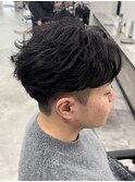 【Natsuki】メンズフェザーパーマ