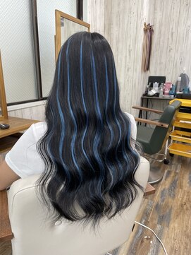 ヘアスタジオワン 藤沢店(HAIR STUDIO ONE) ブルーメッシュ
