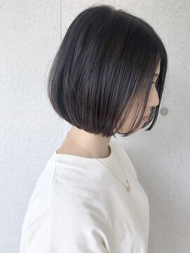 モリオ フロム ロンドン 成増店 【morio成増/児玉】前髪無し 黒髪ボブ