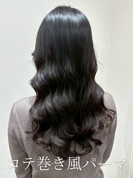 アミー 銀座(Ammy) コテ巻き風パーマ／韓国風パーマ/デジタルパーマ/レイヤーカット