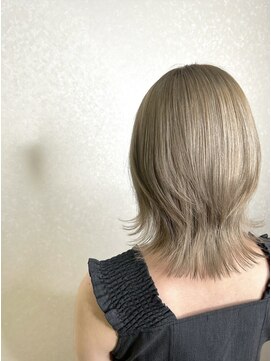 メイ 十条店(mei) 髪質改善/顔周りレイヤーカット/グレージュ[十条/十条駅]