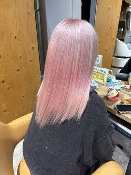 ジャストビューティ ルフレ 金沢八景店(Just Beauty Rufure) コーラルピンク/ブリーチ/金沢八景