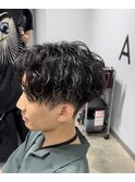 MEN’S HAIR/ツイストスパイラル/波巻きパーマ/札幌/大通り