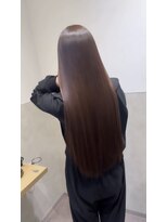 テラ 仙台(Tera)&nbsp;ココアブラウン 髪質改善縮毛矯正 髪質改善ストレート