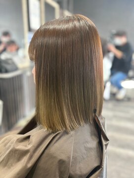 アローズ 荒尾店(arose) カラー+髪質改善トリートメント