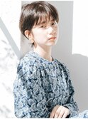大人ガーリー/似合わせカット/ミディアムレイヤーカット/富山