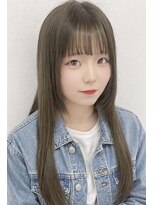 ラビス 浦和(Lovis) ハッシュカット/顔周りカット/ダークブラウン/シャギーカット