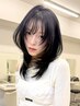【人気No.2】カラー+前髪顔まわりカット＋3stepトリートメント［渋谷/ボブ］