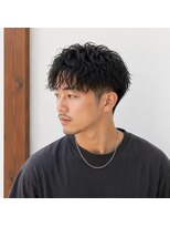 スープレックス ヘアーデザイン(SOUPREX HAIR DESIGN)&nbsp;メンズツーブロックツイストスパイラル　20代 30代 40代 50代