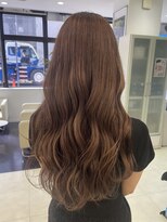 プランタン フォー ヘアー(printemps FOR HAIR)&nbsp;三本木担当モデル様/チョコレートブラウン