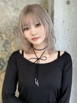 ソル バロール 表参道(SOL .valor)&nbsp;ホワイトグレージュ/ホワイトベージュ/シルバー/顔周りレイヤー