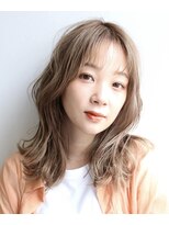 トトノ ヘアアンドケア(TOTONO hair & care)&nbsp;くびれミディ×ミルクティーベージュ