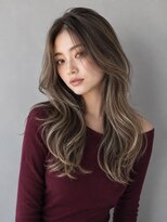 トリニティ(trinity)&nbsp;ブリーチ ハイライト コントラスト ベージュ グレージュレイヤー