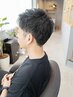 メンズカット+クイック炭酸スパ ¥6400