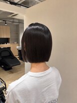 パトゥ 京都四条烏丸(patou) クセ・広がり改善◎まとまる艶感縮毛矯正ボブ