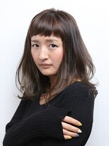 ヘアーリゾート クランプ 相模原店(hair resort clamp) ショートバング切りっぱなしディアムボブ