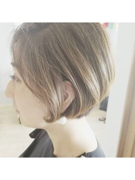 キナコドットドット(kinaco..) ショートボブミディ