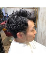 ララハッピー(lala Happy) ~男前創り~ツーブロック×パーマ