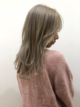 ラパンセ ブルー(LA PENSEE BLEU) 【LA PENSEE BLEU】ホワイトブロンドハイトーン　ことりベージュ