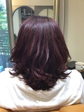 ヘアーサロン ルーム(ROOM.) ベリーベリーピンク