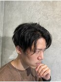 前下がりゆるツイストセンターパート