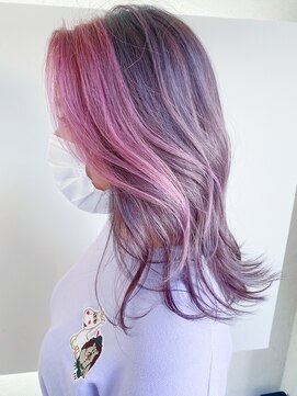 タイドヘア 茨木店(TIDE HAIR) フェイスフレーミングピンク