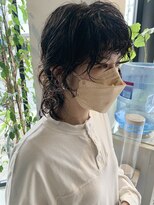 ヘアー アイス ルーチェ(HAIR ICI LUCE) 担当西田 ショートウルフ ミックスパーマ マッシュ