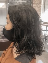 ビースリー ロア&nbsp;ミディアム×ウェーブクリープパーマ　2021/11/20