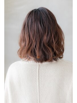 カバーヘア ブリス 戸田公園西口店(COVER HAIR bliss) ニュアンスカラー小顔ミディアムボブ306Z戸田公園20代30代40代