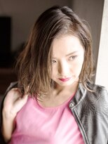 エディット アンド 緑地(Edit&) 大人ボブ、20代30代40代、外ハネボブ