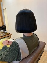 グランバイ アトリエドングリ(Grand × AtlierDonguri)&nbsp;髪質改善　ビフォーアフター　その313（バッサリボブ）